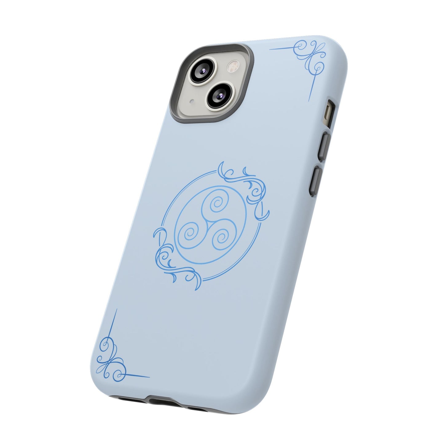 Tough Phone Case - Teal Elegance (Check for brand/model)