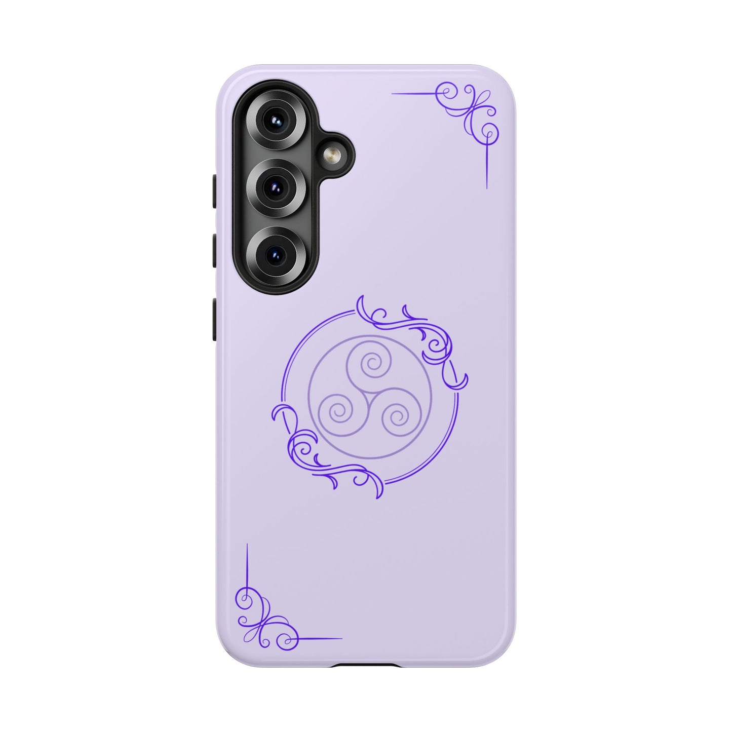Tough Phone Cases - Purple Elegance for Multiple Models