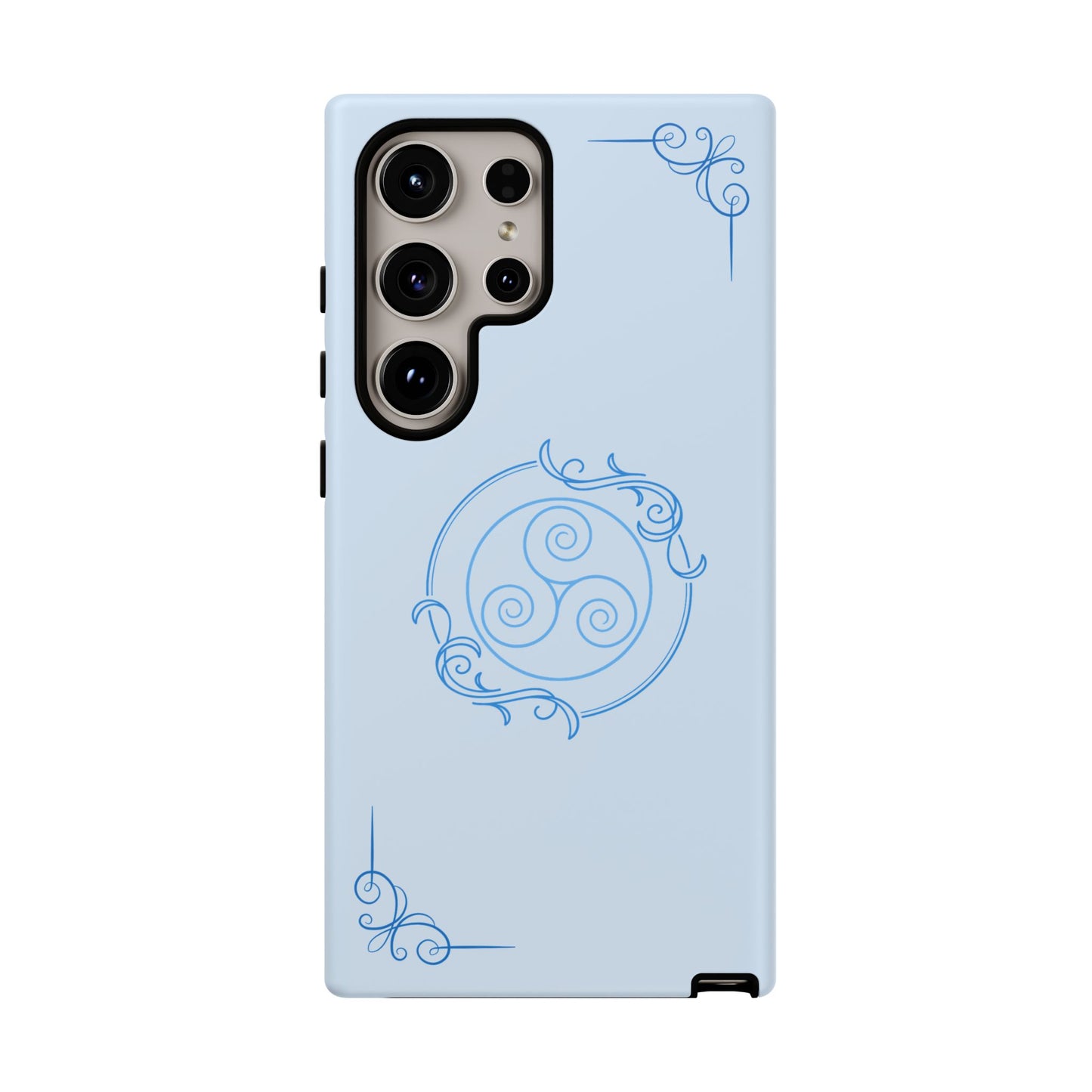Tough Phone Case - Teal Elegance (Check for brand/model)