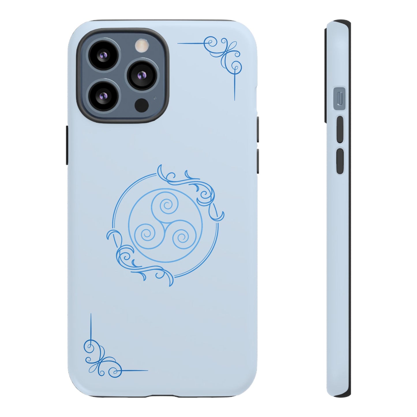 Tough Phone Case - Teal Elegance (Check for brand/model)