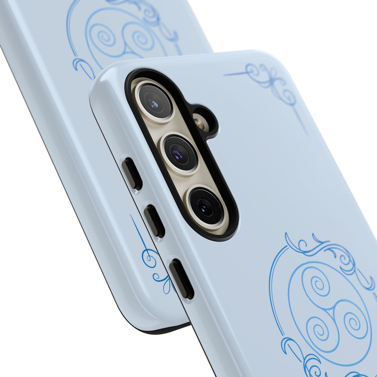 Tough Phone Case - Teal Elegance (Check for brand/model)