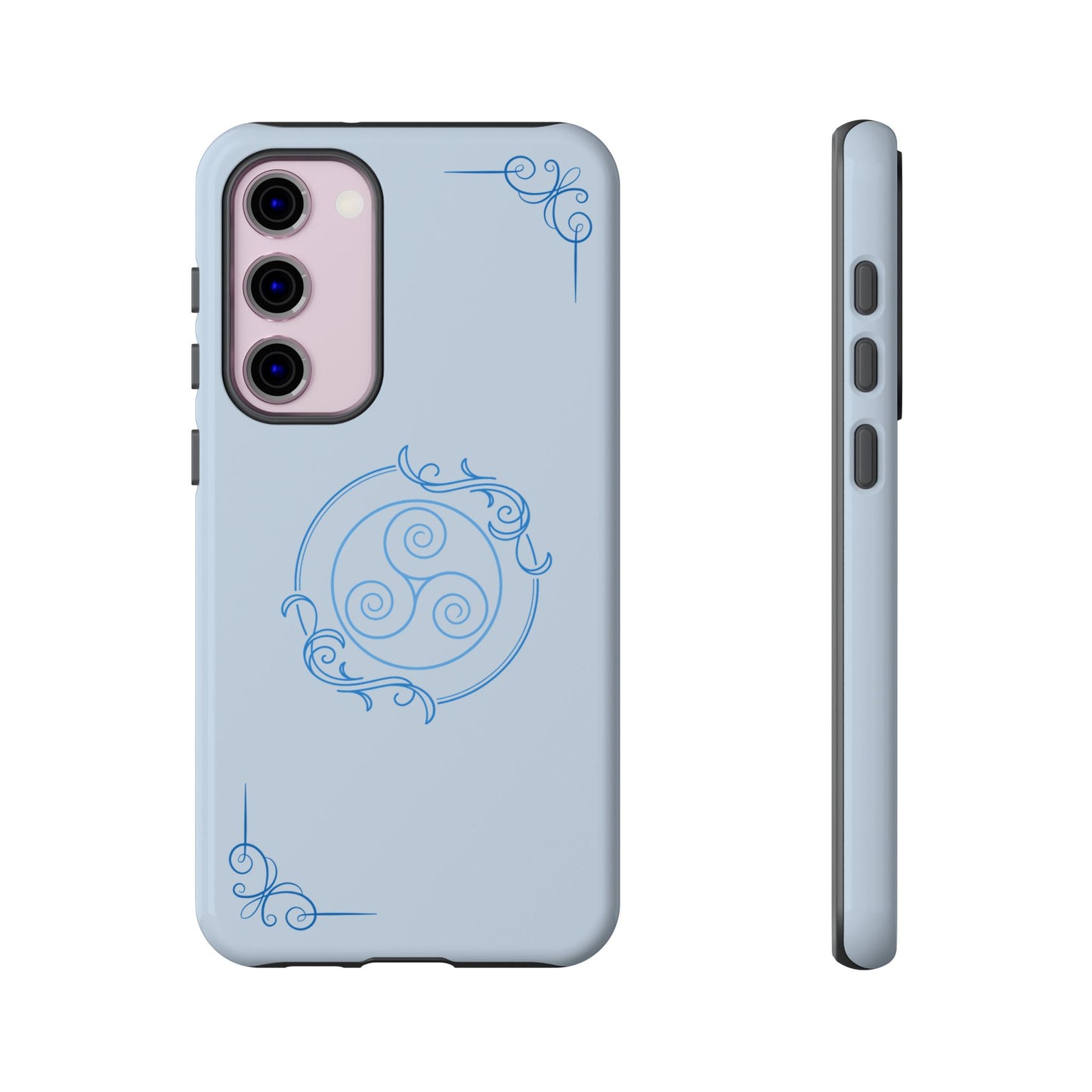 Tough Phone Case - Teal Elegance (Check for brand/model)