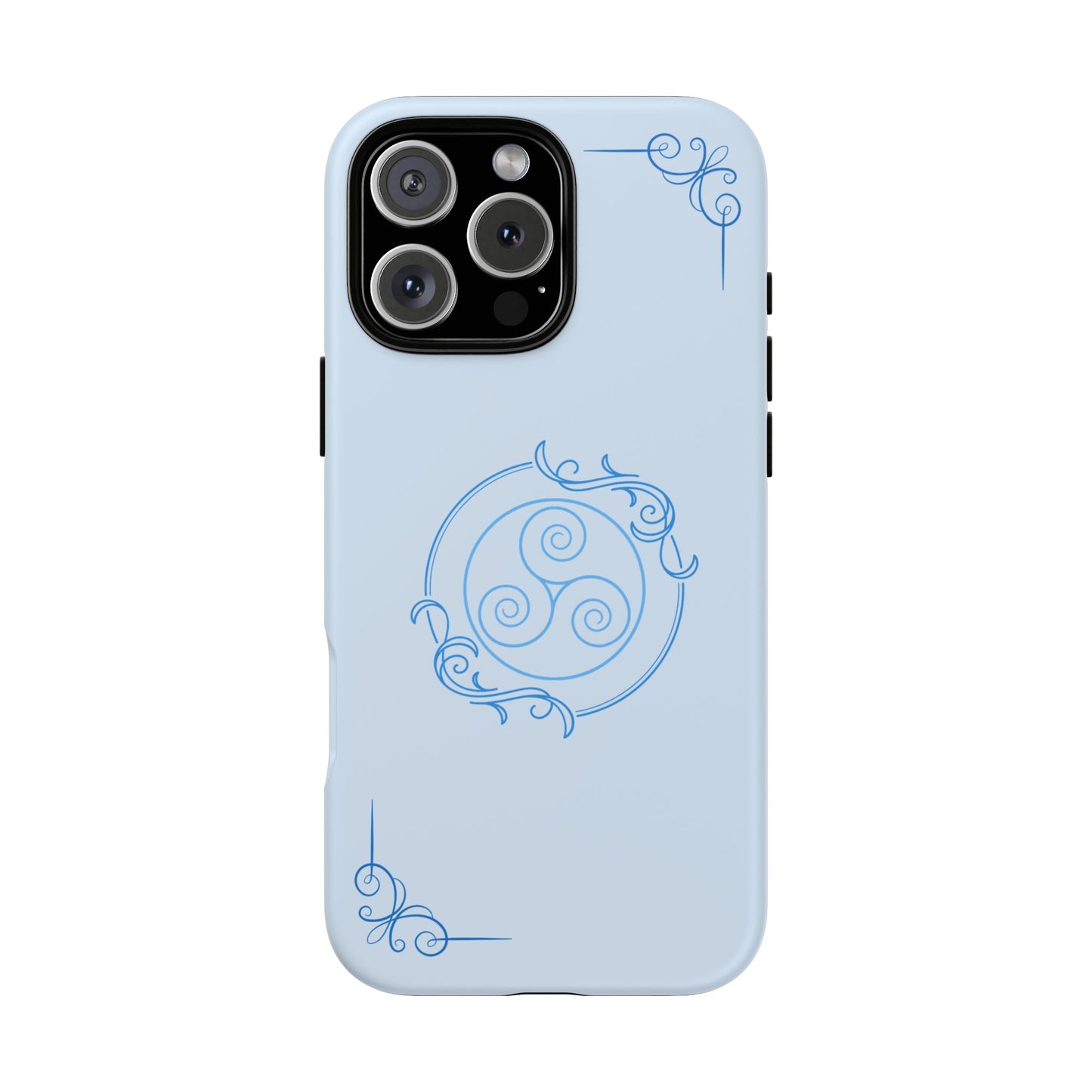 Tough Phone Case - Teal Elegance (Check for brand/model)