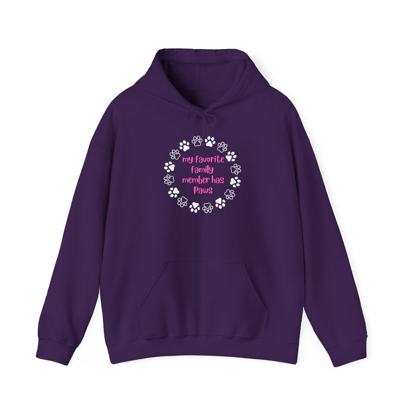 My Fav Family Member Has Paws Unisex Hoodie