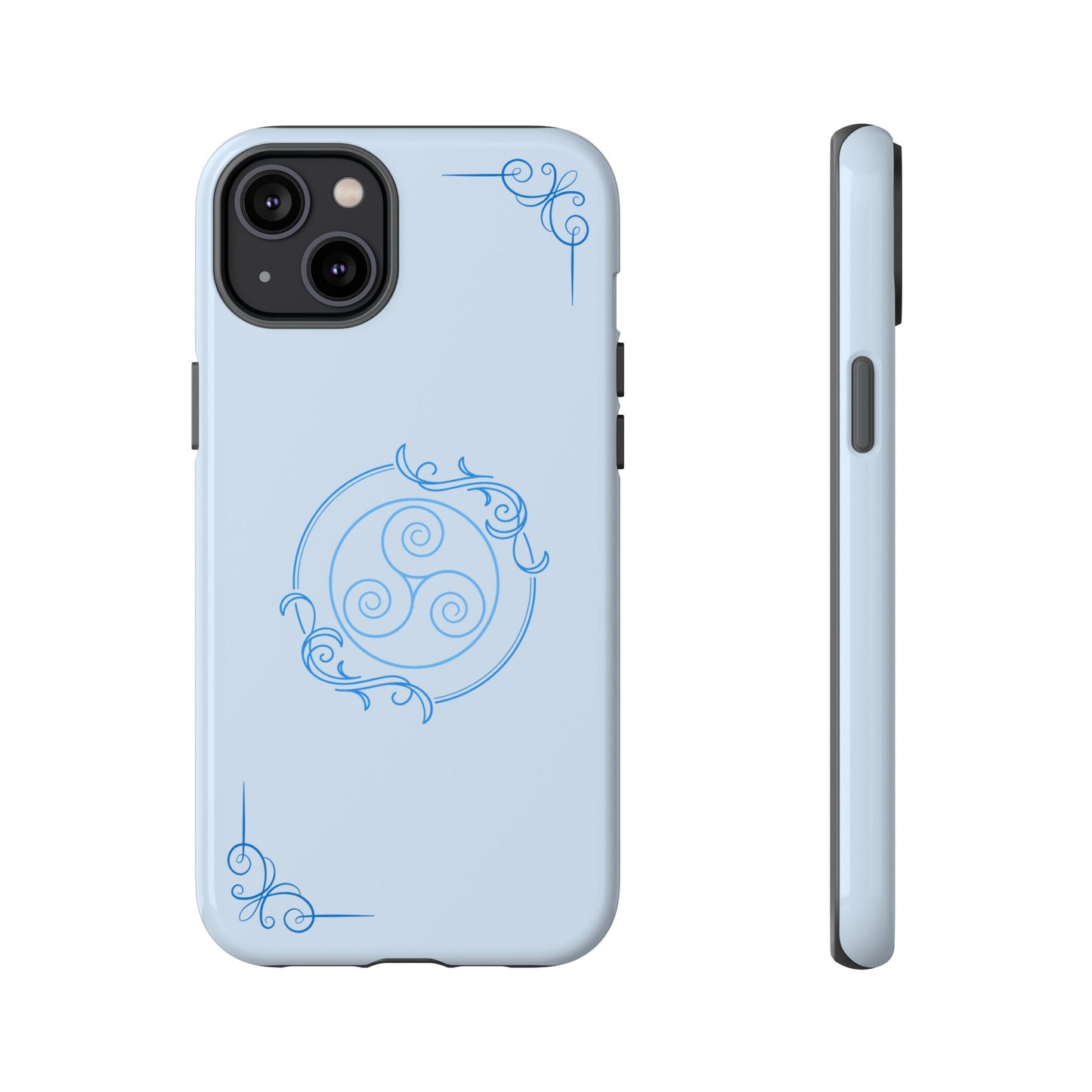 Tough Phone Case - Teal Elegance (Check for brand/model)