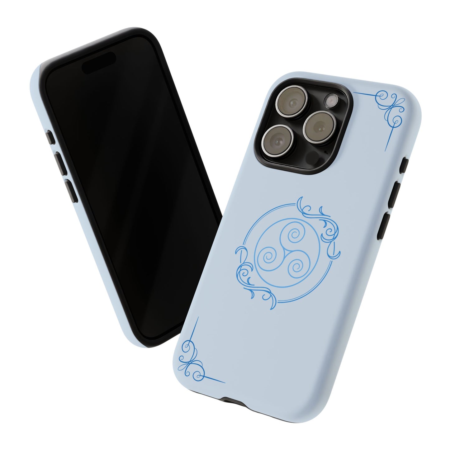 Tough Phone Case - Teal Elegance (Check for brand/model)