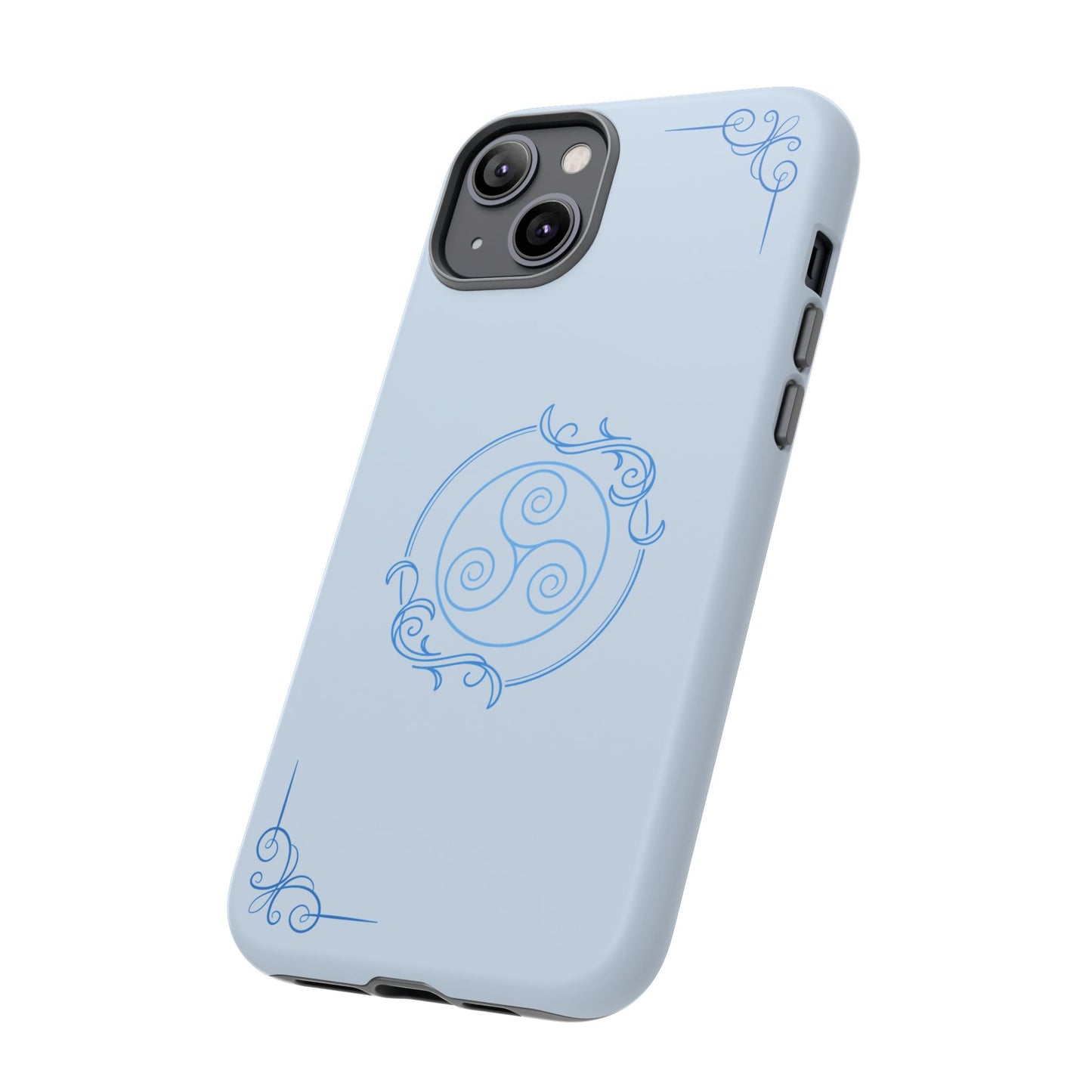 Tough Phone Case - Teal Elegance (Check for brand/model)