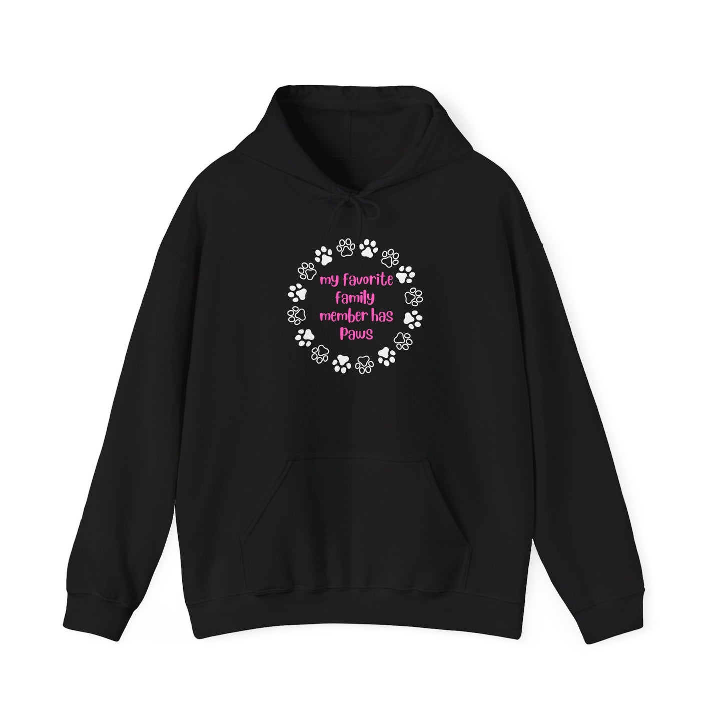 My Fav Family Member Has Paws Unisex Hoodie