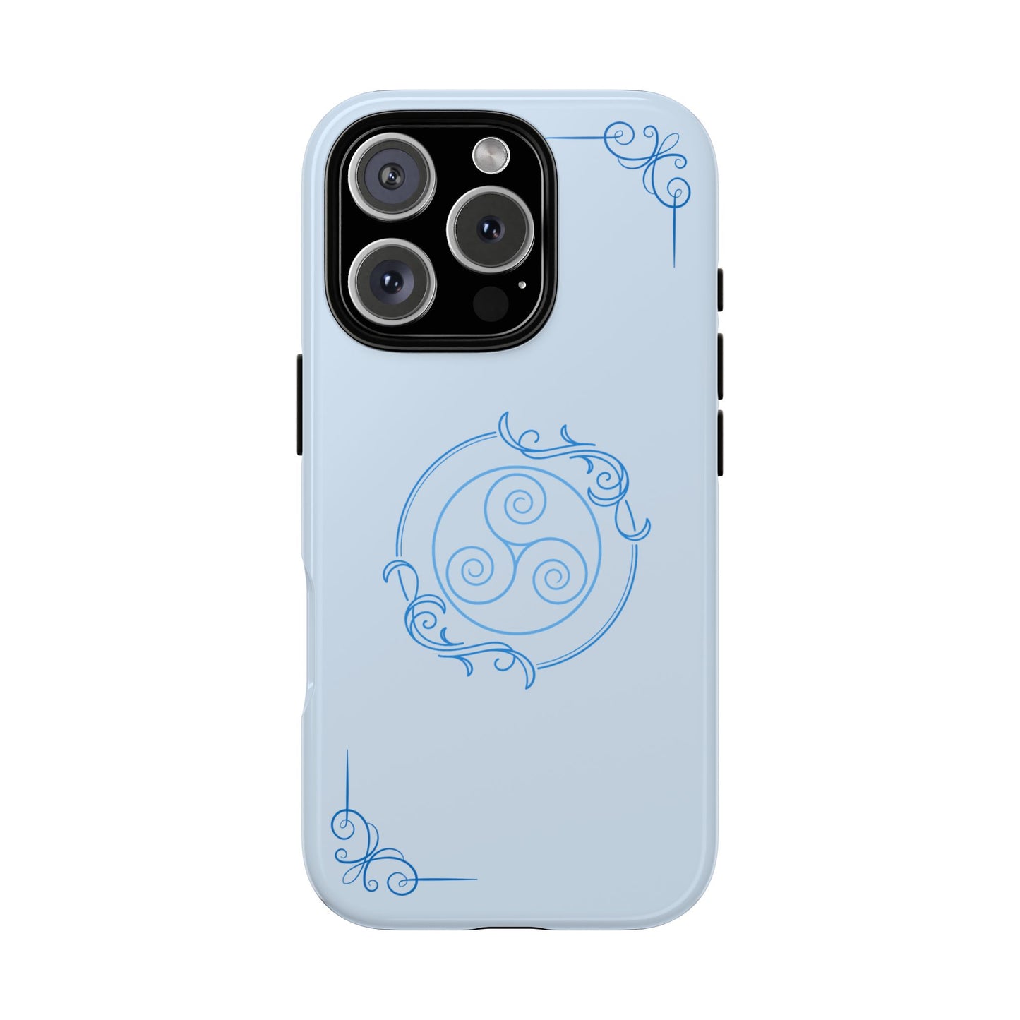 Tough Phone Case - Teal Elegance (Check for brand/model)