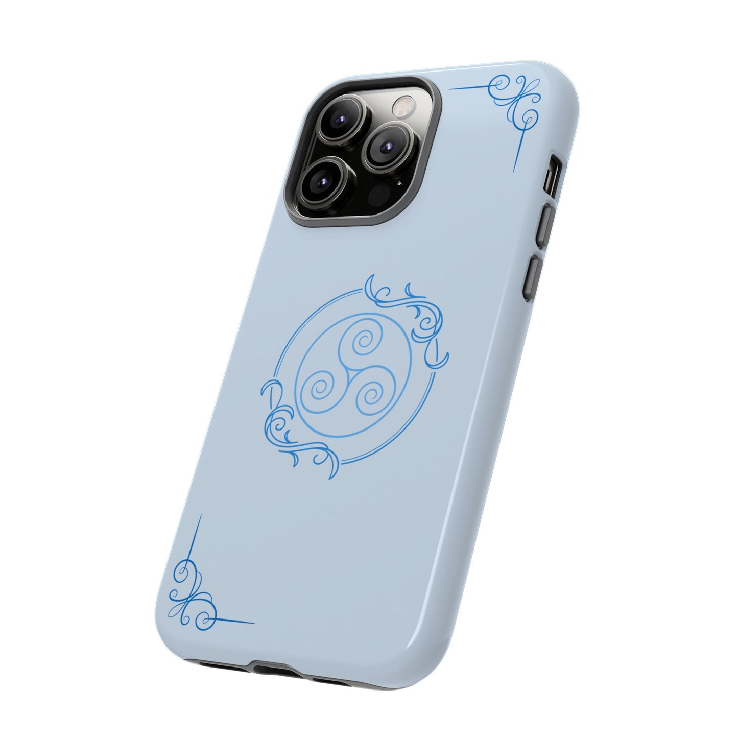 Tough Phone Case - Teal Elegance (Check for brand/model)