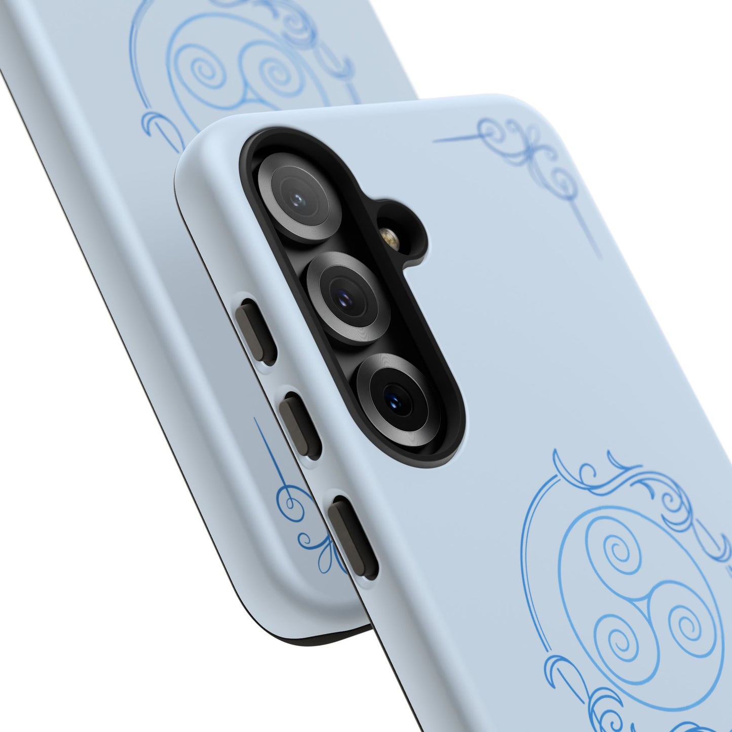 Tough Phone Case - Teal Elegance (Check for brand/model)