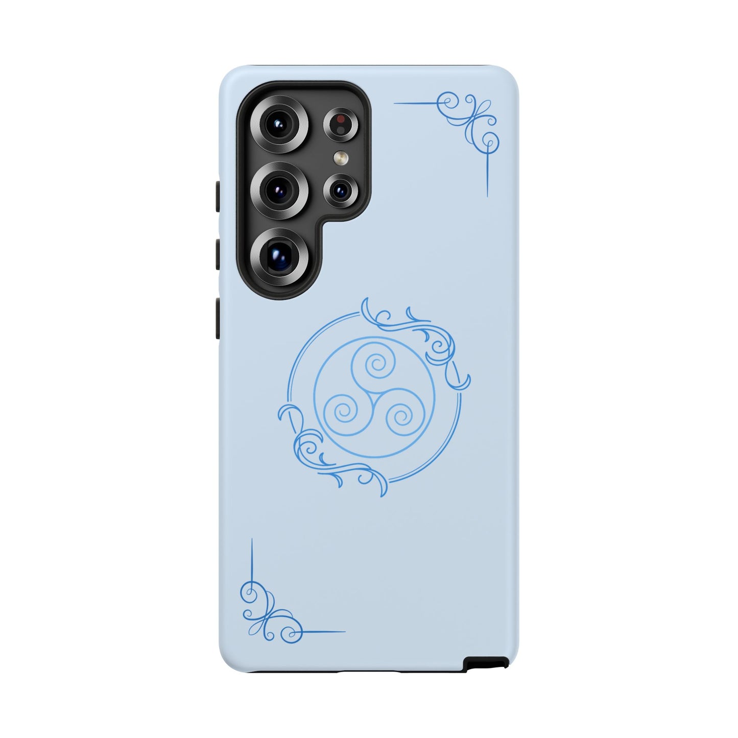 Tough Phone Case - Teal Elegance (Check for brand/model)