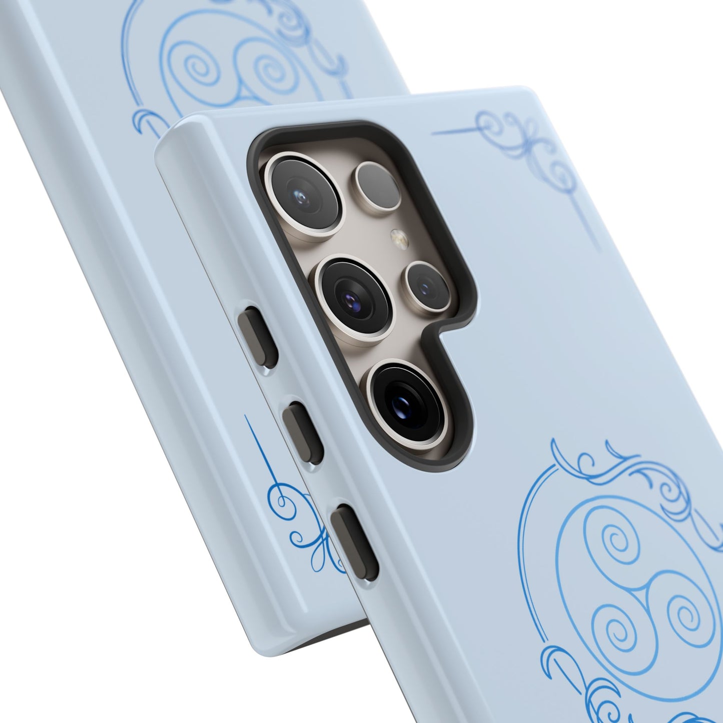 Tough Phone Case - Teal Elegance (Check for brand/model)