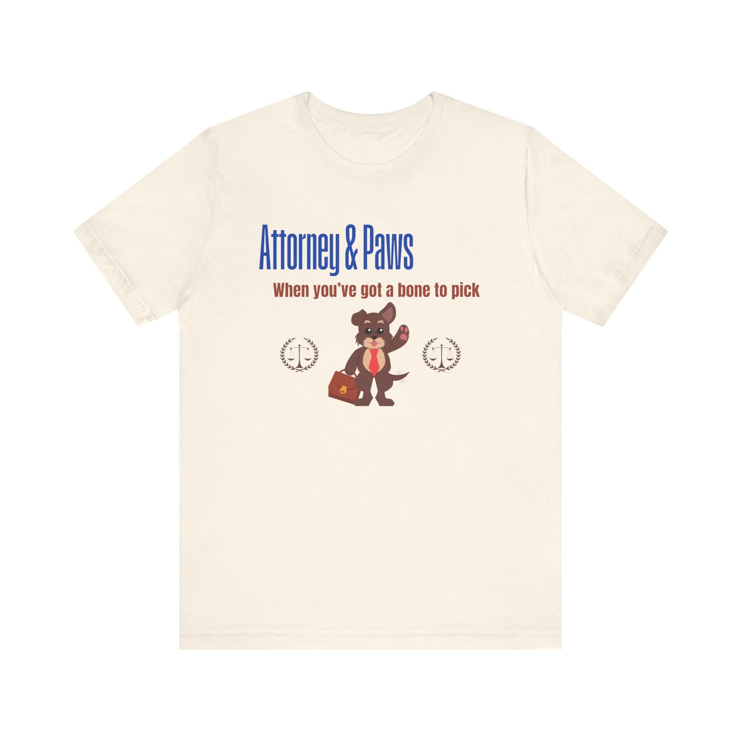 Attorney & Paws Dog Premium Unisex T-shirt