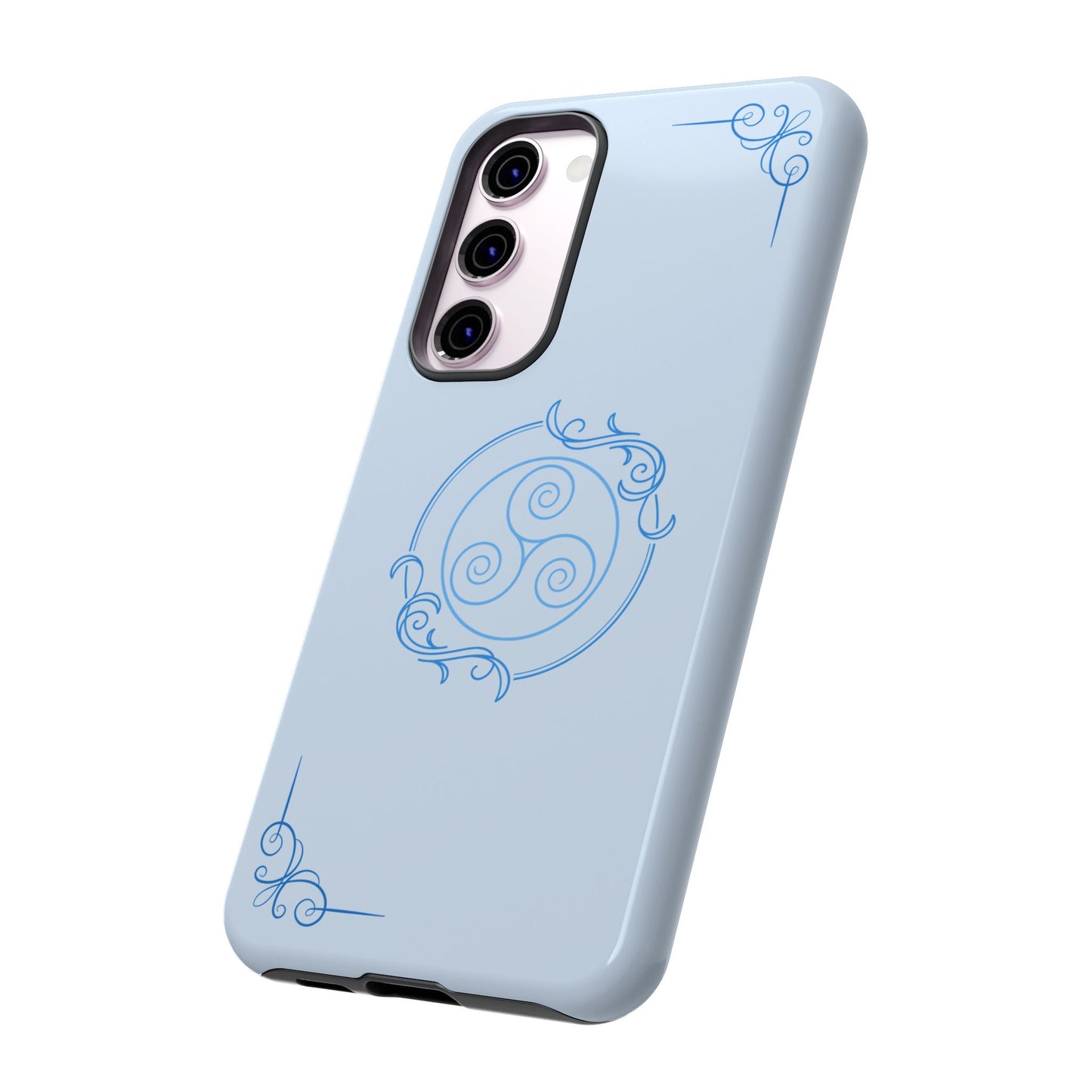 Tough Phone Case - Teal Elegance (Check for brand/model)