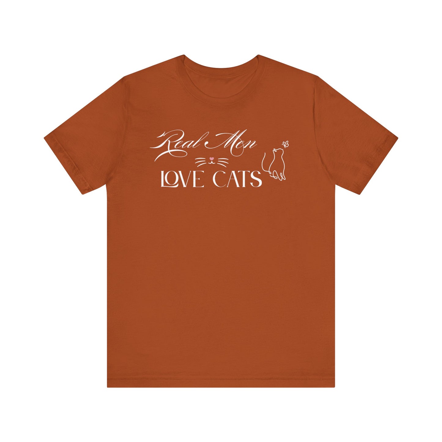 Real Men Love Cats Premium Unisex T-shirt