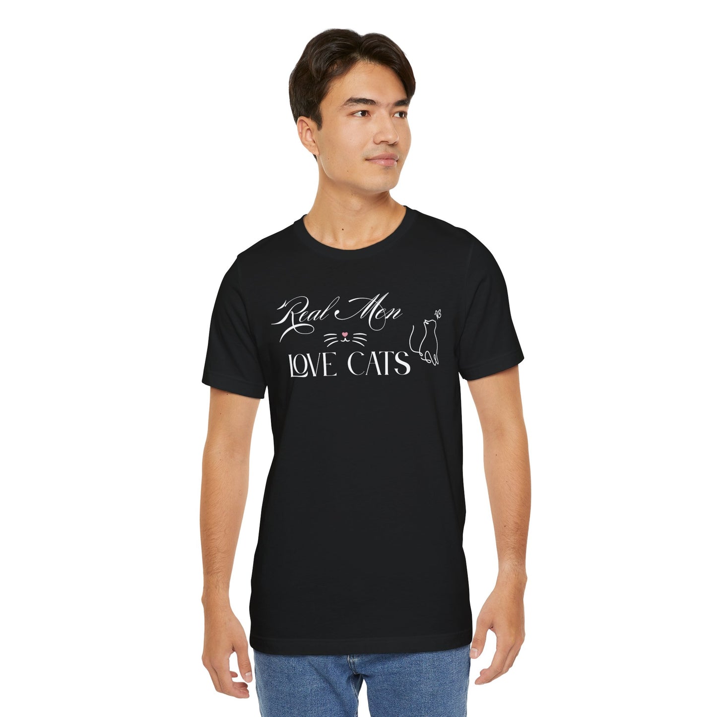 Real Men Love Cats Premium Unisex T-shirt