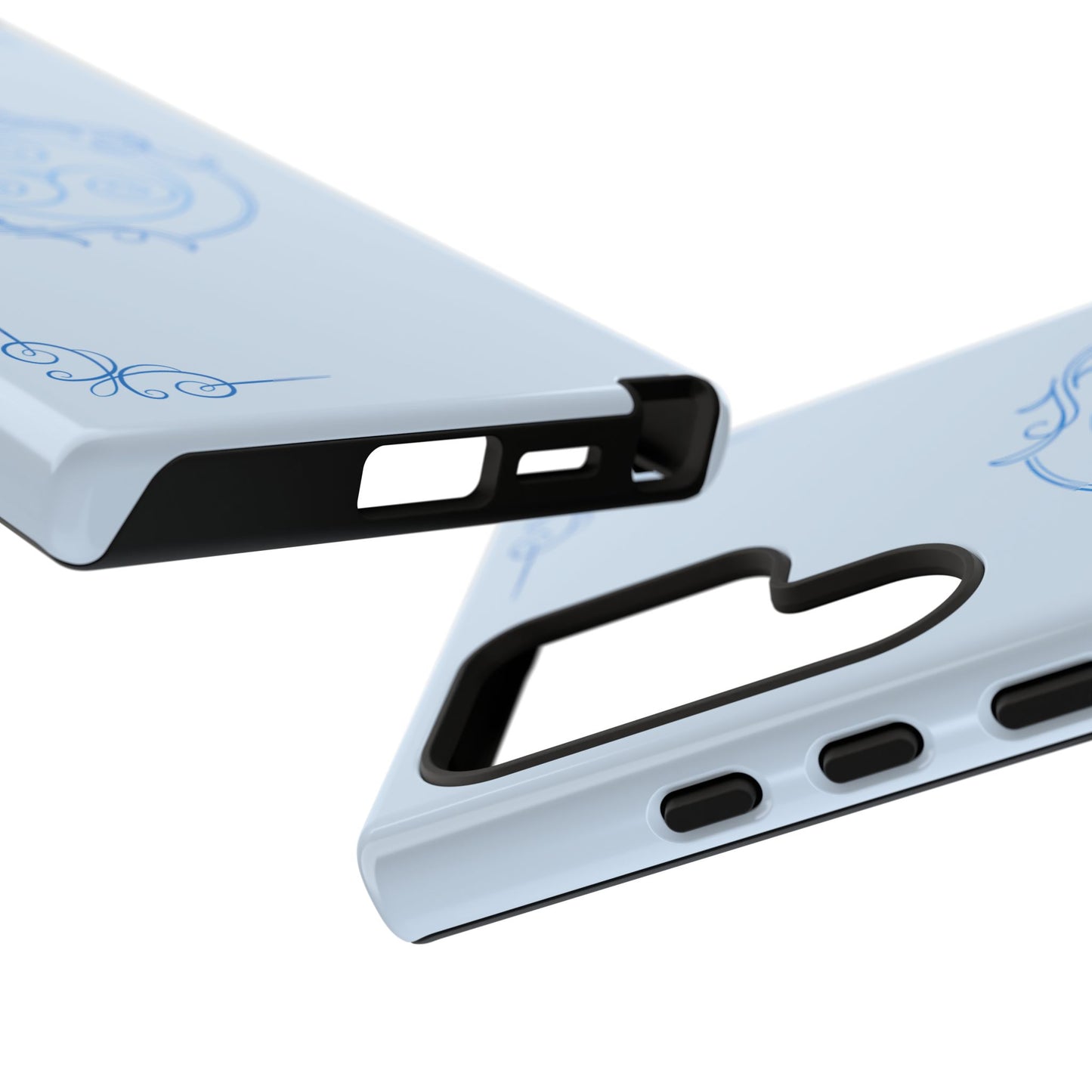 Tough Phone Case - Teal Elegance (Check for brand/model)