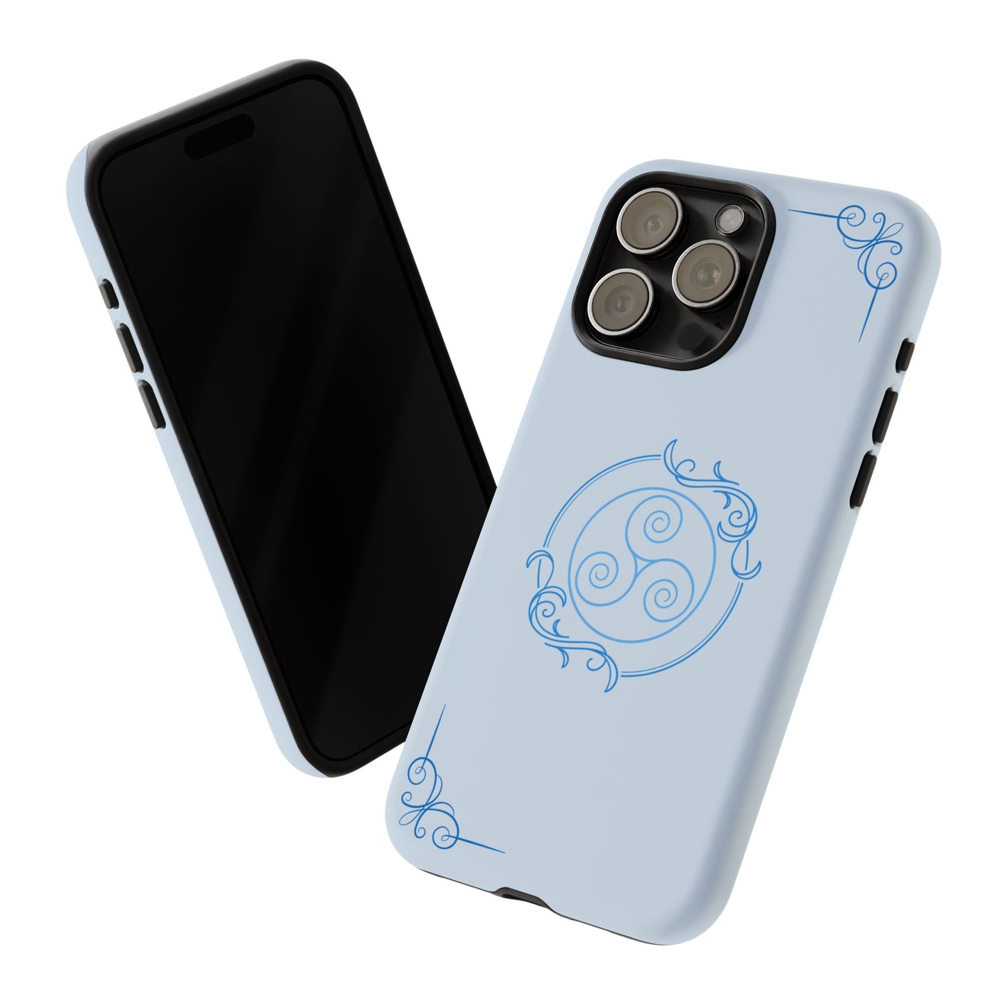 Tough Phone Case - Teal Elegance (Check for brand/model)