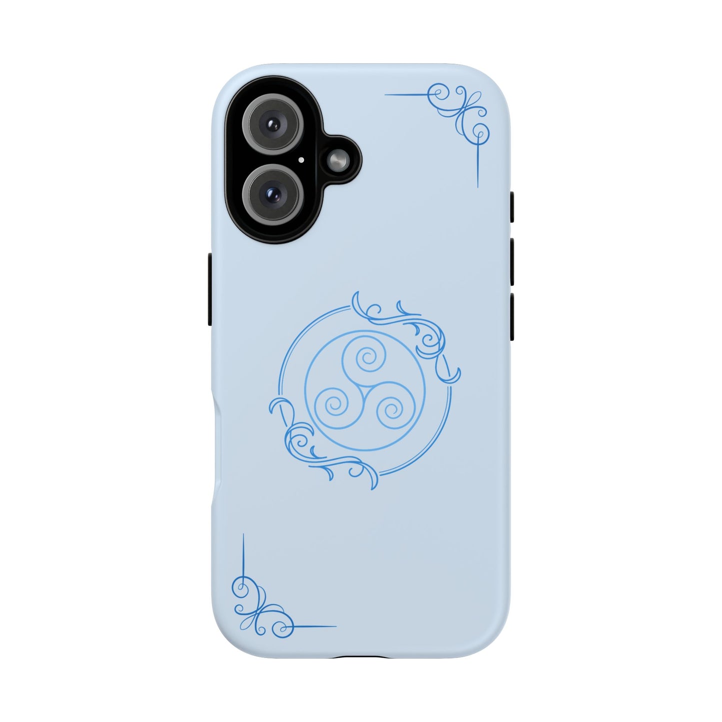 Tough Phone Case - Teal Elegance (Check for brand/model)
