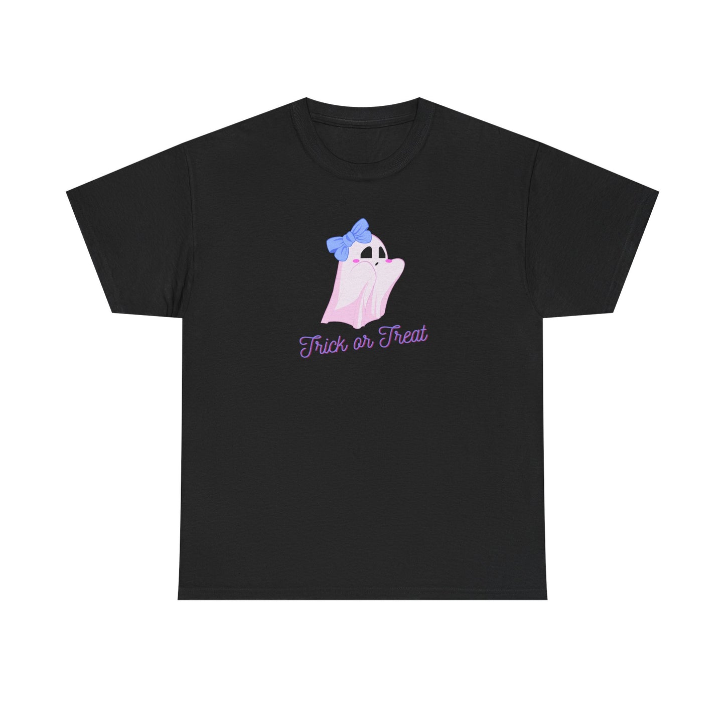 Adult Halloween Cute Ghost Unisex T-shirt