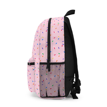 Backpack - Strawberry Pink with Sprinkles (Kids, Adults)