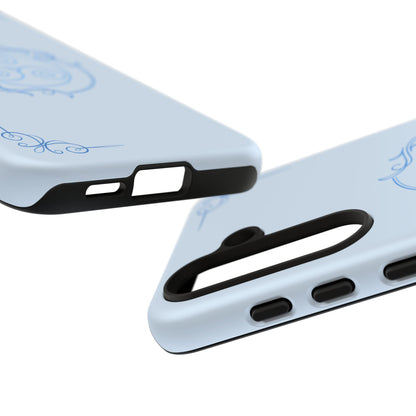 Tough Phone Case - Teal Elegance (Check for brand/model)