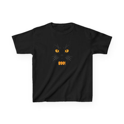 Kids Halloween BOO Cat T-shirt