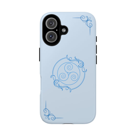Tough Phone Case - Teal Elegance (Check for brand/model)