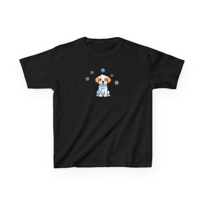 Kids Puppy Scarf T-shirt