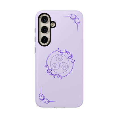 Tough Phone Cases - Purple Elegance for Multiple Models