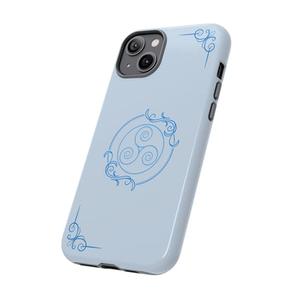 Tough Phone Case - Teal Elegance (Check for brand/model)