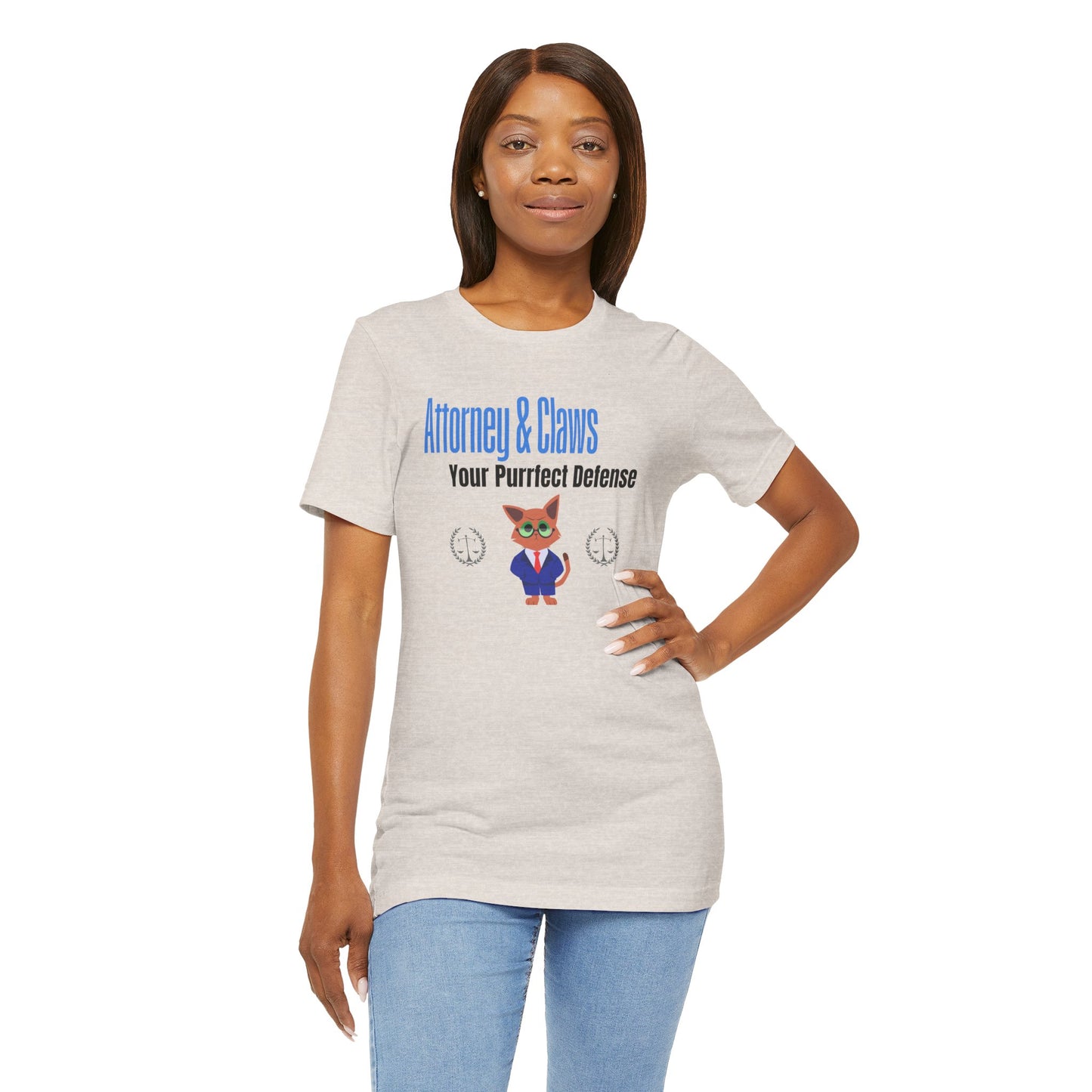 Attorney & Claws Cat Premium Unisex T-shirt