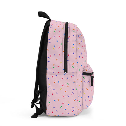 Backpack - Strawberry Pink with Sprinkles (Kids, Adults)