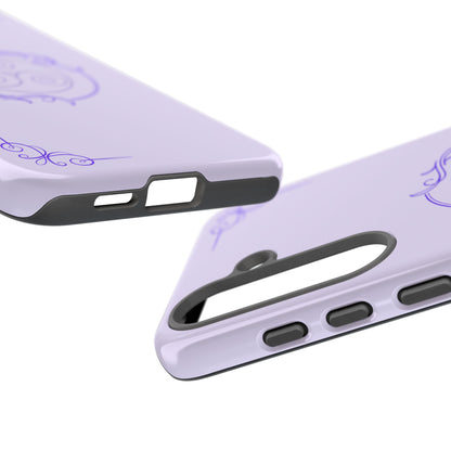 Tough Phone Cases - Purple Elegance for Multiple Models