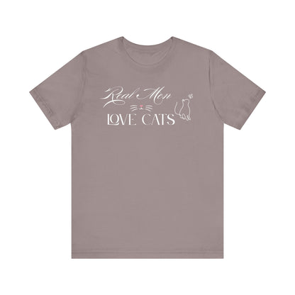 Real Men Love Cats Premium Unisex T-shirt