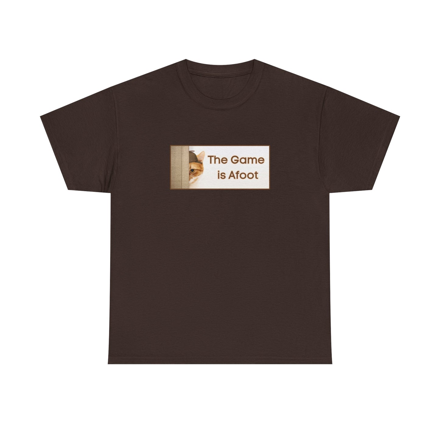 The Game is Afoot Kitty Unisex T-shirt