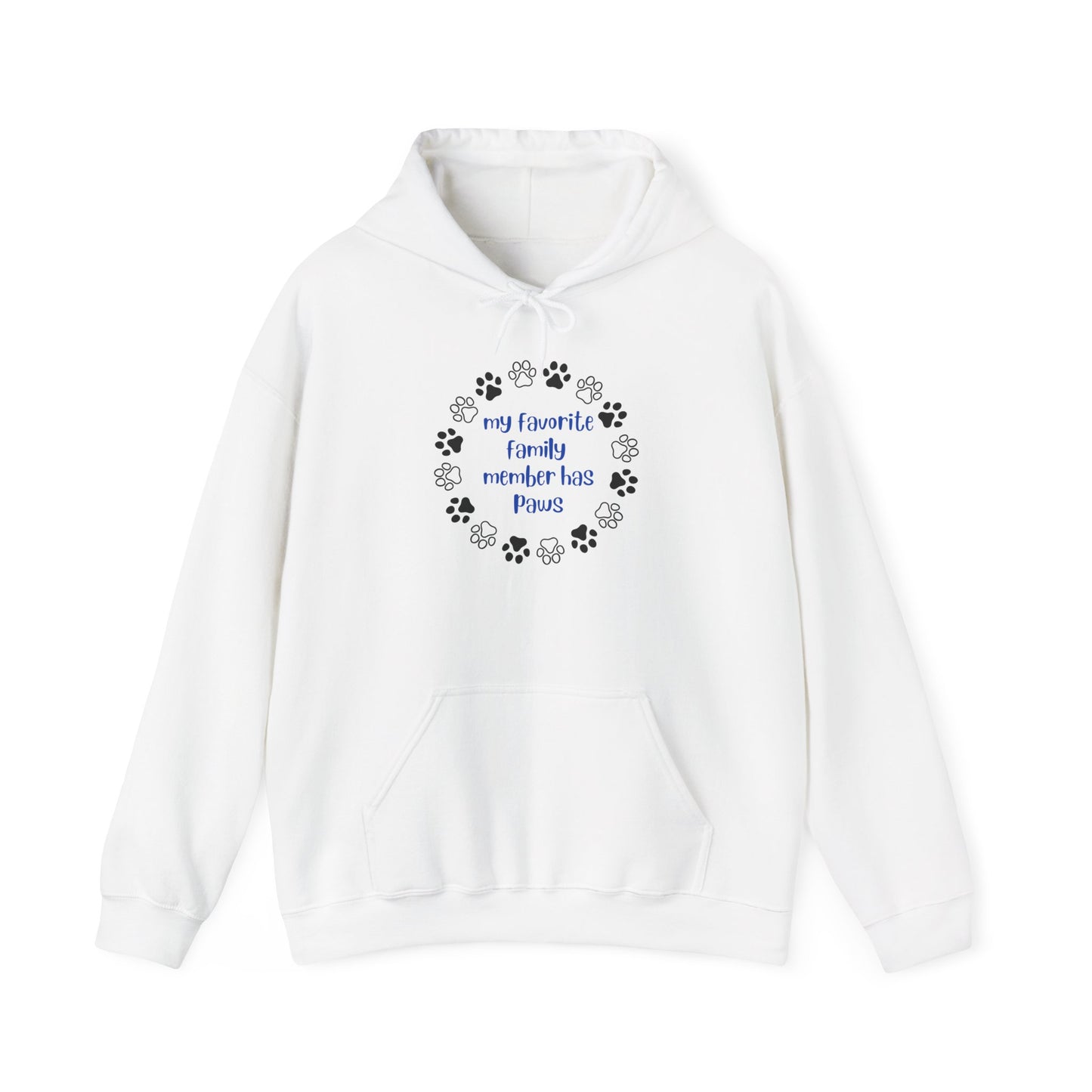 My Fav Family Member Has Paws Unisex Hoodie