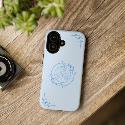 Tough Phone Case - Teal Elegance (Check for brand/model)