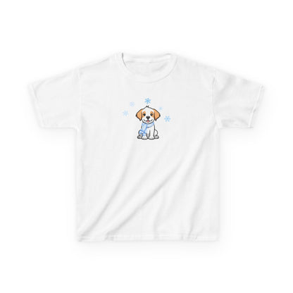 Kids Puppy Scarf T-shirt
