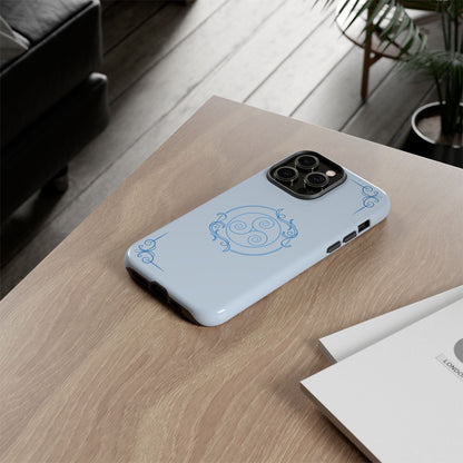 Tough Phone Case - Teal Elegance (Check for brand/model)