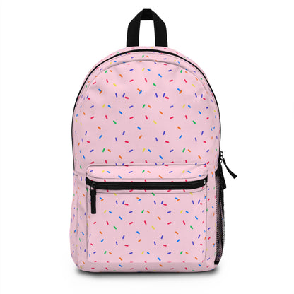 Backpack - Strawberry Pink with Sprinkles (Kids, Adults)