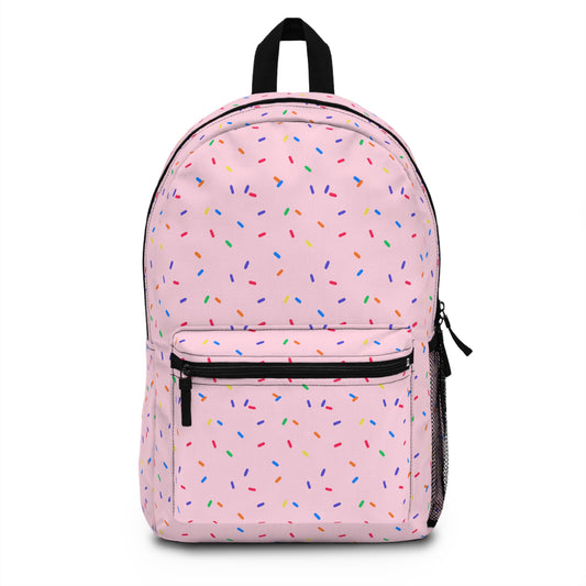 Backpack - Strawberry Pink with Sprinkles (Kids, Adults)