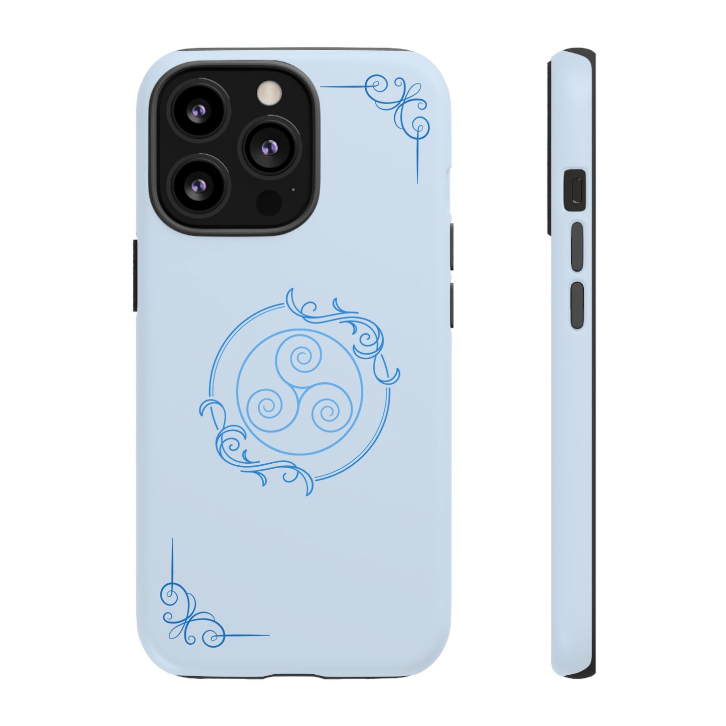 Tough Phone Case - Teal Elegance (Check for brand/model)