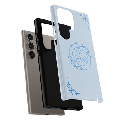 Tough Phone Case - Teal Elegance (Check for brand/model)