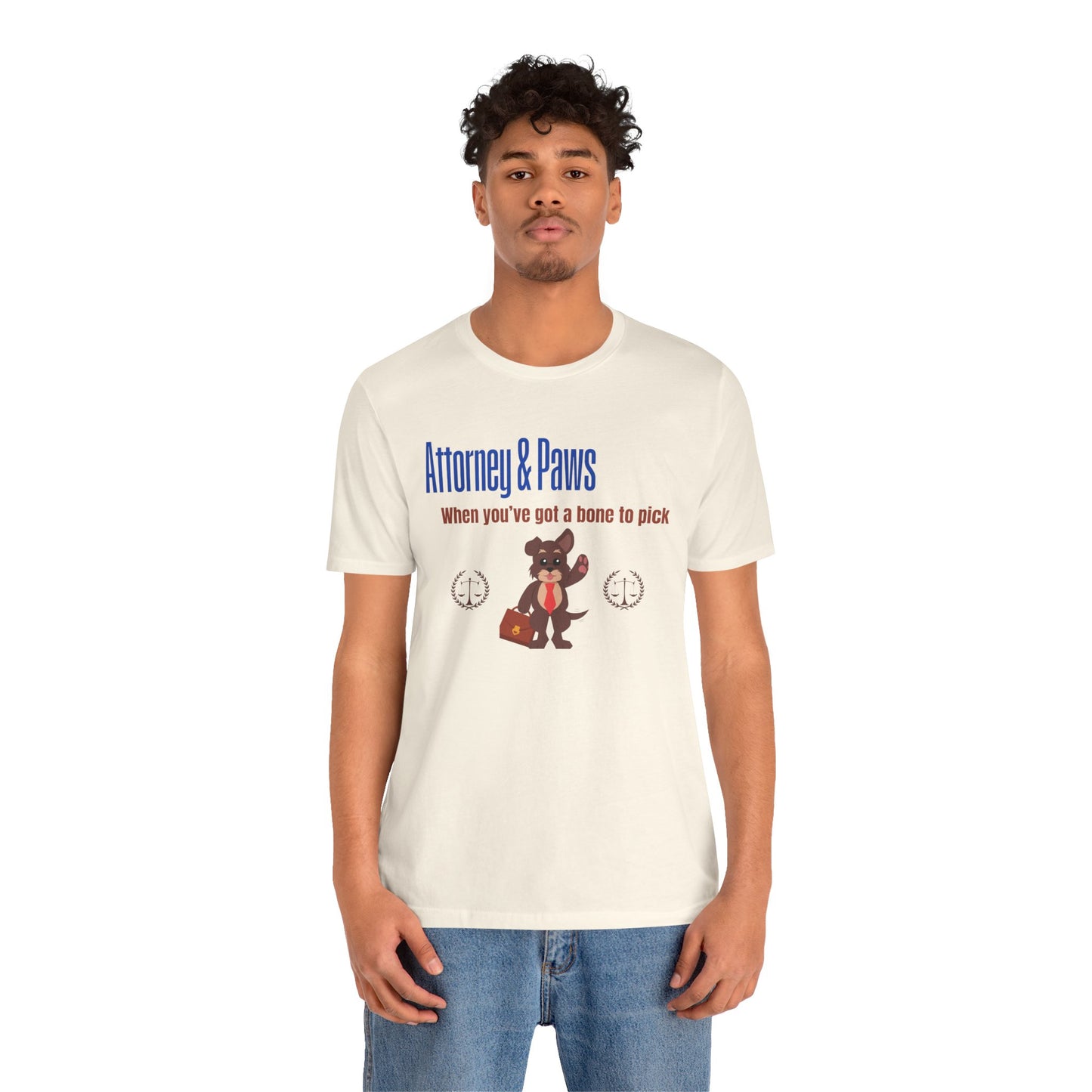 Attorney & Paws Dog Premium Unisex T-shirt