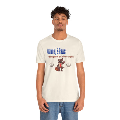 Attorney & Paws Dog Premium Unisex T-shirt