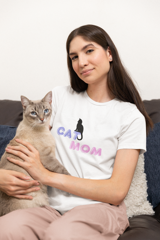 Cat Mom Premium Unisex T-shirt