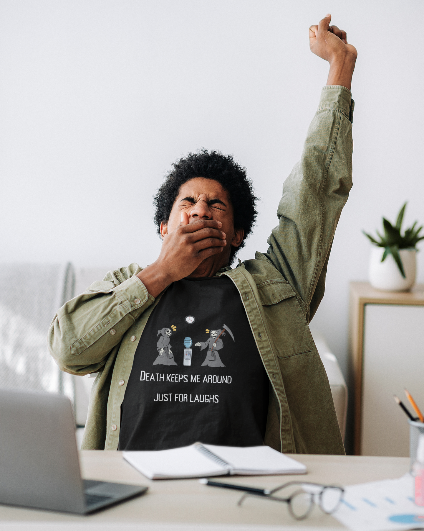 Grim Humor Premium Unisex T-shirt