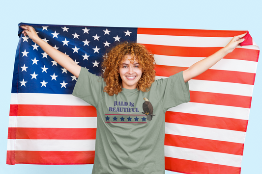 Bald Eagle Beautiful Premium Unisex T-shirt